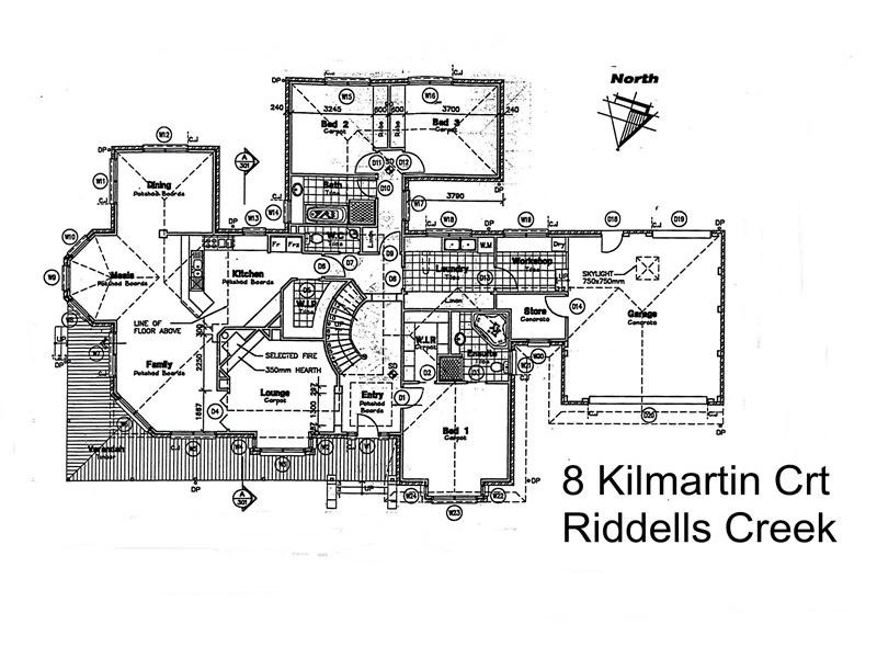 8 Kilmartin Court, Riddells Creek VIC 3431 Floorplan