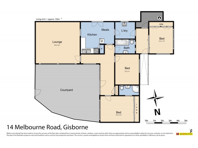 14 Melbourne Road, Gisborne VIC 3437 Floorplan
