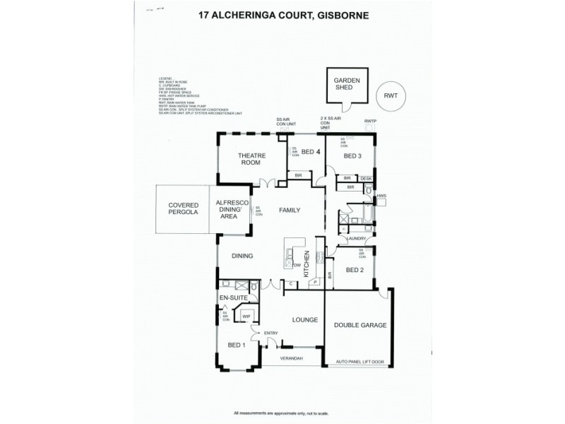 17 Alcheringa Court, Gisborne VIC 3437 Floorplan