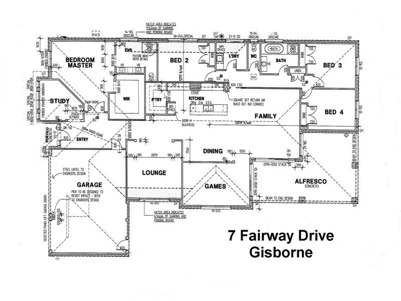 7 Fairway Drive, Gisborne VIC 3437 Floorplan