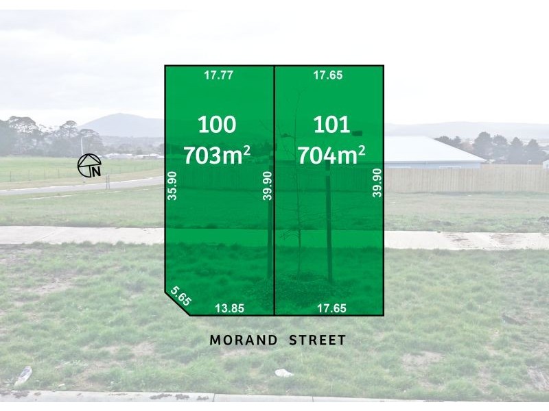Lots 100 and 101 Morand Street, Gisborne VIC 3437