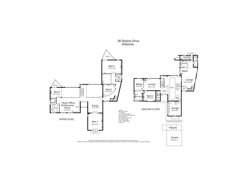 56 Skyline Drive, Gisborne VIC 3437 Floorplan