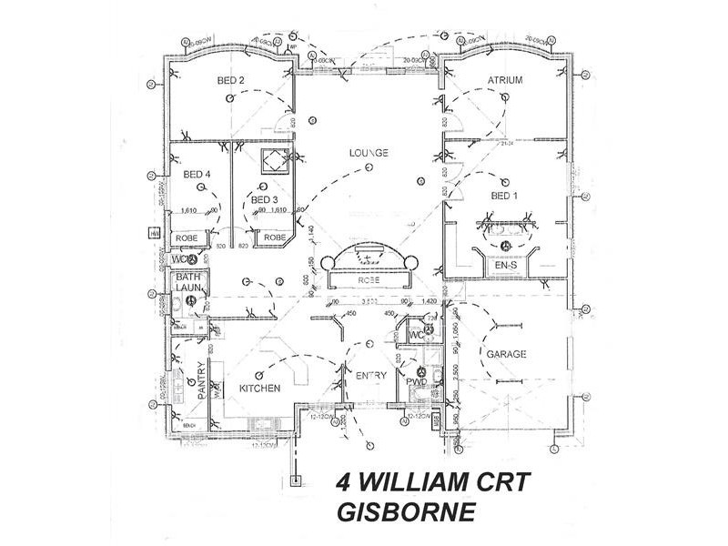 4-5 William Court, Gisborne VIC 3437 Floorplan
