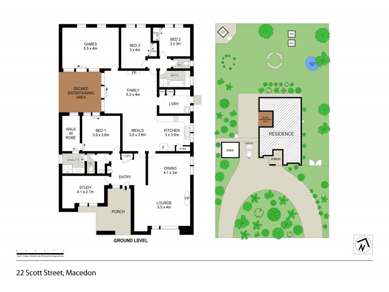 22 Scott Street(Enter via Bent St), Macedon VIC 3440 Floorplan