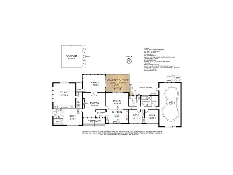 85 Willowbank Road, Gisborne VIC 3437 Floorplan