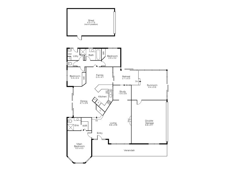 1 Carinya Drive, Gisborne VIC 3437 Floorplan