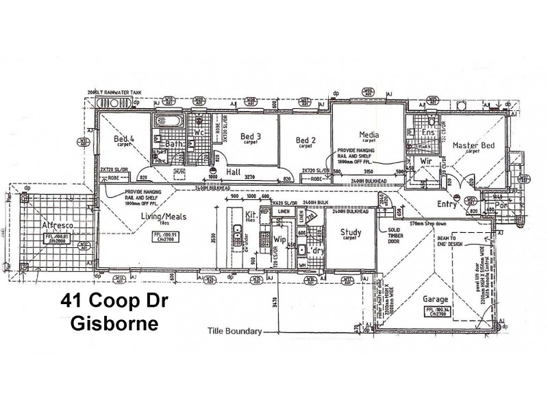 41 Coop Drive, Gisborne VIC 3437 Floorplan