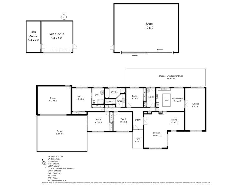 5 Sunrise Court, Gisborne VIC 3437 Floorplan