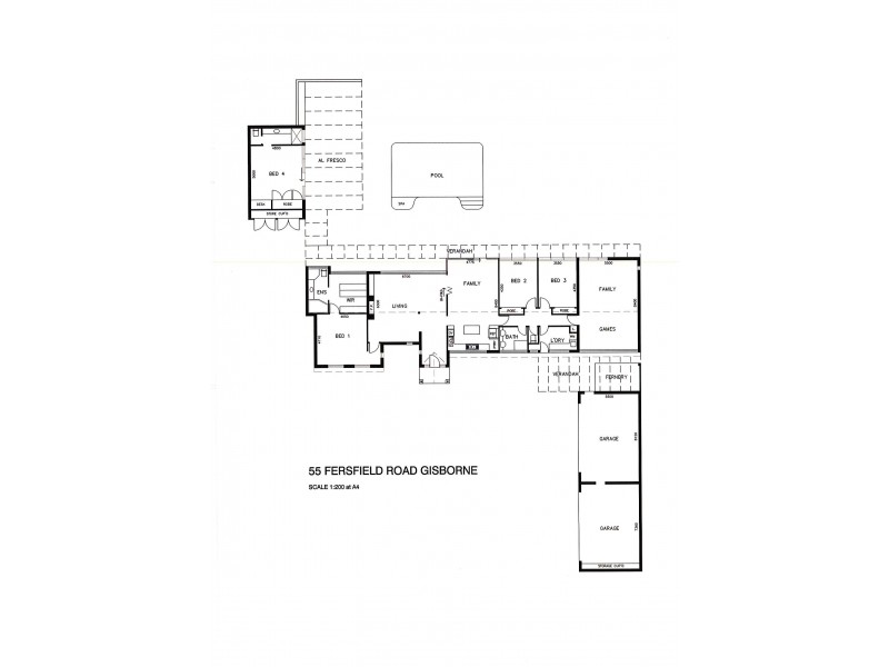 55 Fersfield Road, Gisborne VIC 3437 Floorplan