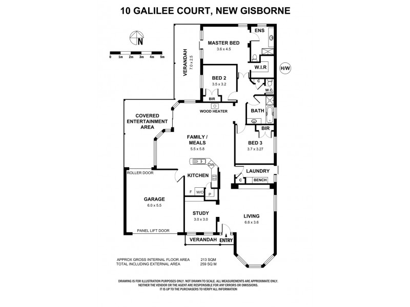 10 Galilee Court, New Gisborne VIC 3438 Floorplan