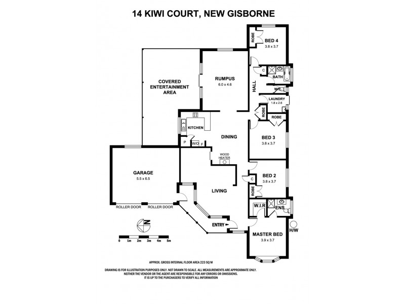 14 Kiwi Court, New Gisborne VIC 3438 Floorplan