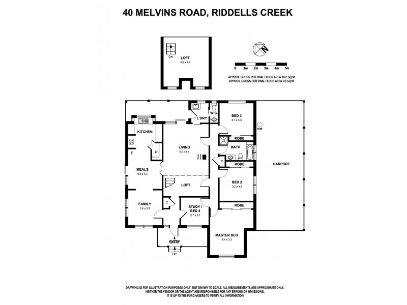 40 Melvins Road, Riddells Creek VIC 3431 Floorplan
