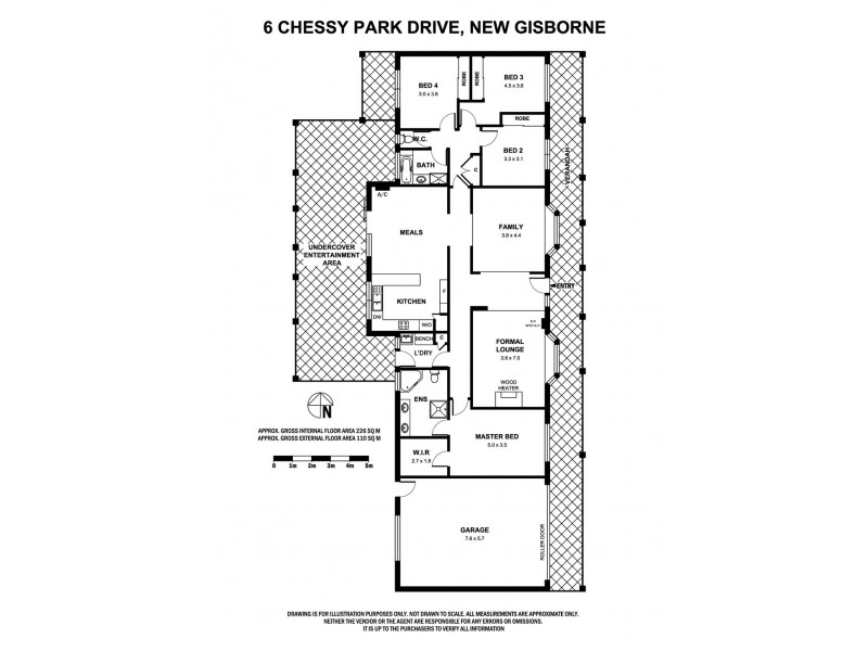 6 Chessy Park Drive, New Gisborne VIC 3438 Floorplan