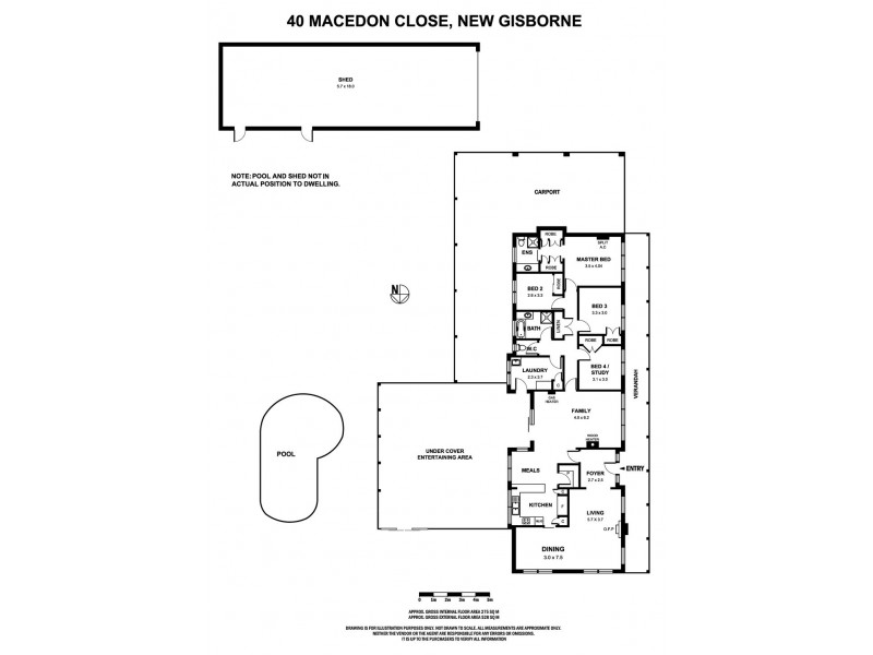 40 Macedon Close, New Gisborne VIC 3438 Floorplan