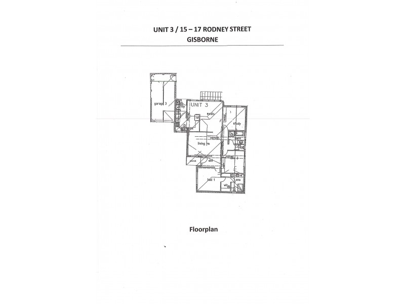 3 / 15-17 Rodney Street, Gisborne VIC 3437 Floorplan