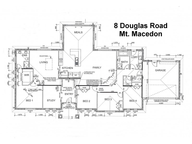 8 (Lot 6) Douglas Road, Mount Macedon VIC 3441 Floorplan
