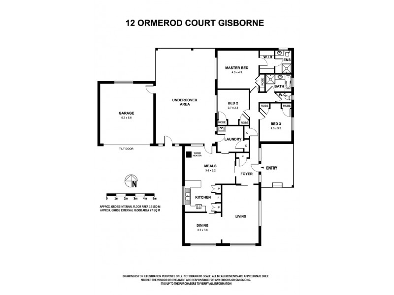 12 Ormerod Court, Gisborne VIC 3437 Floorplan