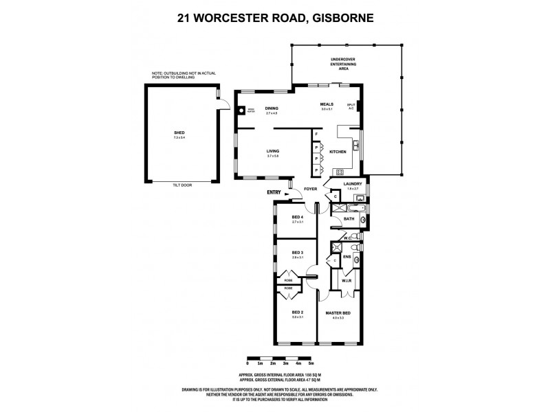 21 Worcester Road, Gisborne VIC 3437 Floorplan