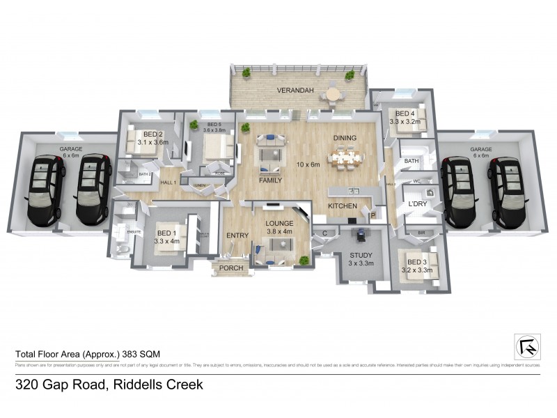 320 Gap Road, Riddells Creek VIC 3431 Floorplan