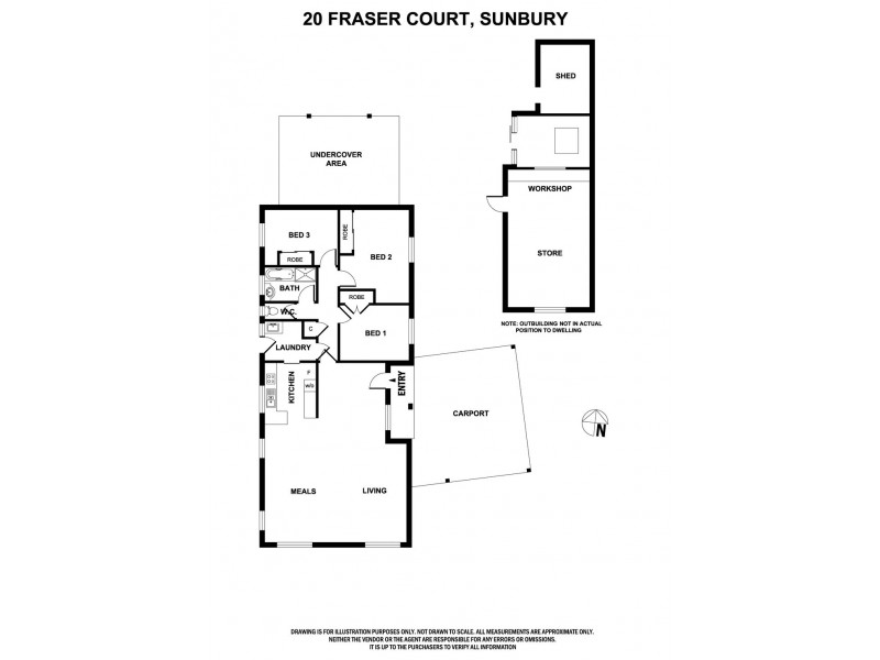 20 Fraser Court, Sunbury VIC 3429 Floorplan