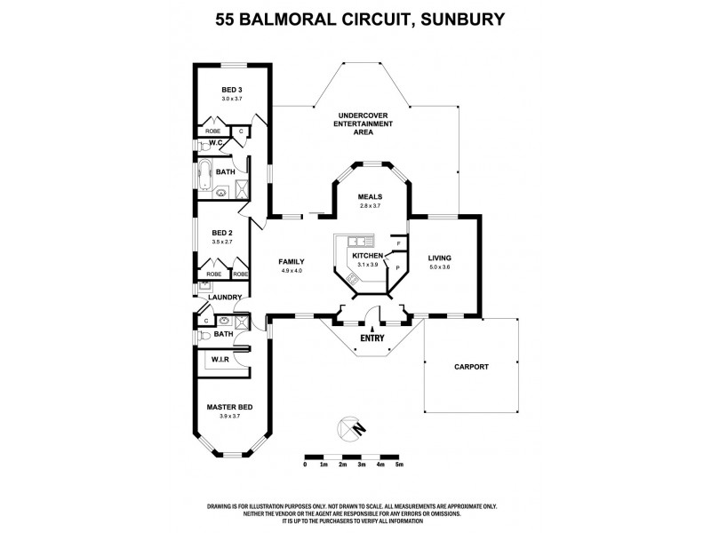 55 Balmoral Circuit, Sunbury VIC 3429 Floorplan