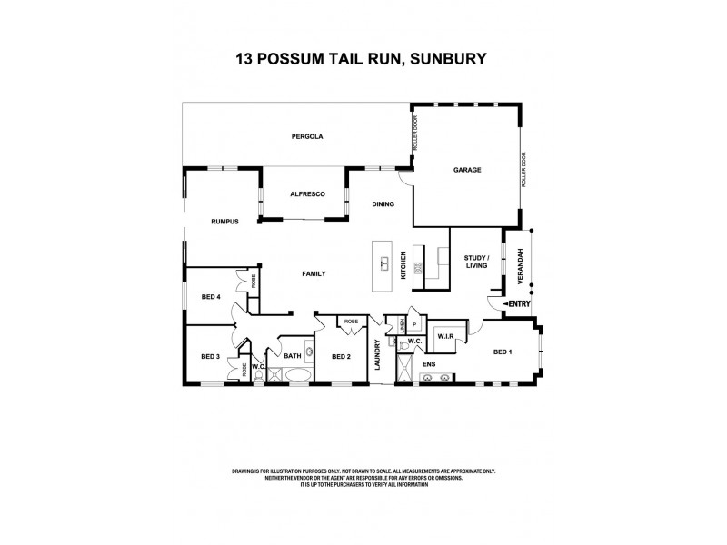 13 Possum Tail Run, Sunbury VIC 3429 Floorplan