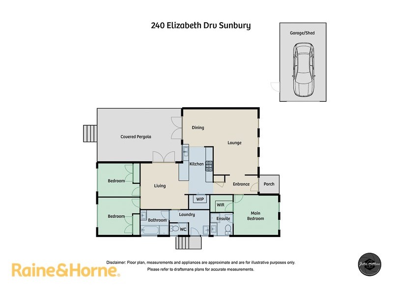 240 Elizabeth Drive, Sunbury VIC 3429 Floorplan