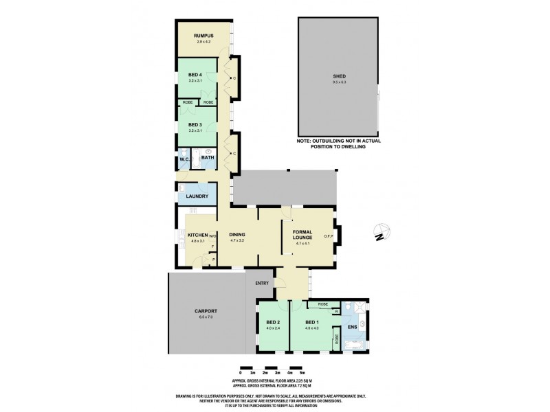 54 Somerville Lane, Riddells Creek VIC 3431 Floorplan