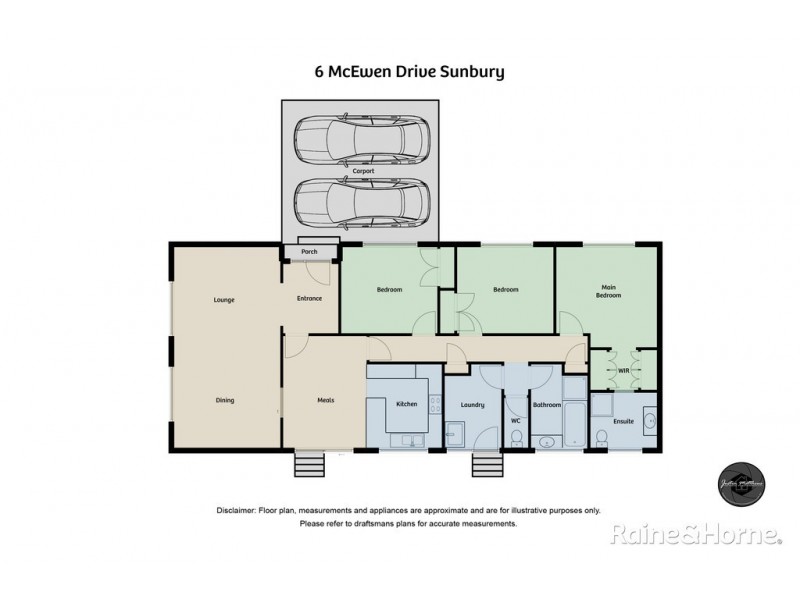 6 McEwen Drive, Sunbury VIC 3429 Floorplan