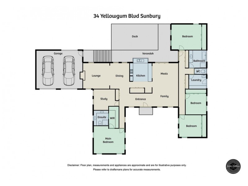 34 Yellow Gum Blvd, Sunbury VIC 3429 Floorplan