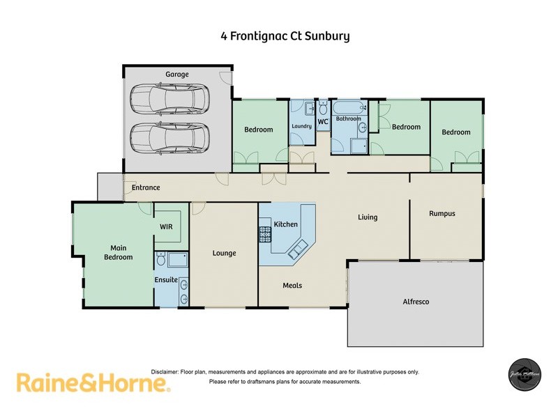 4 Frontignac Court, Sunbury VIC 3429 Floorplan