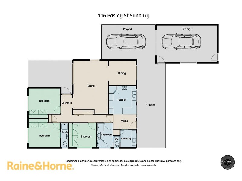 116 Pasley Street, Sunbury VIC 3429 Floorplan