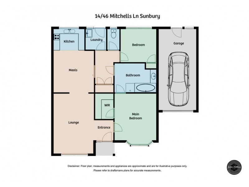 14/46 Mitchells Lane, Sunbury VIC 3429 Floorplan