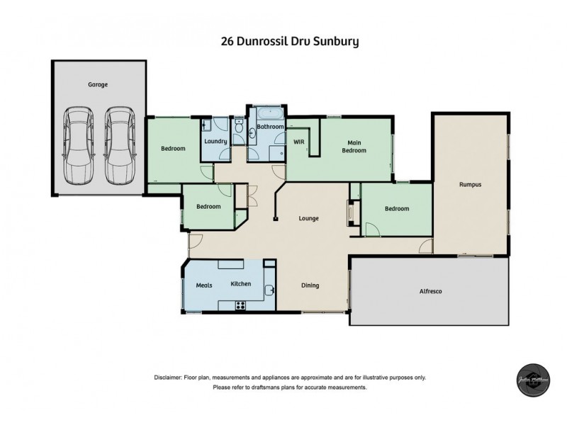 26 Dunrossil Drive, Sunbury VIC 3429 Floorplan