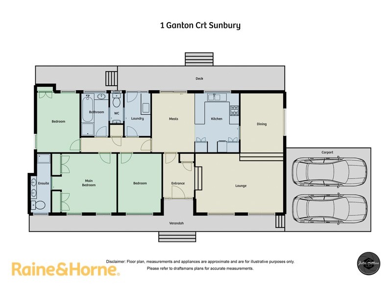 1 Ganton Court, Sunbury VIC 3429 Floorplan