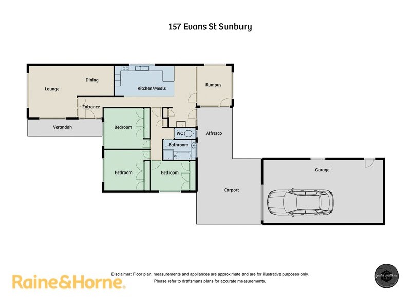 157 Evans Street, Sunbury VIC 3429 Floorplan