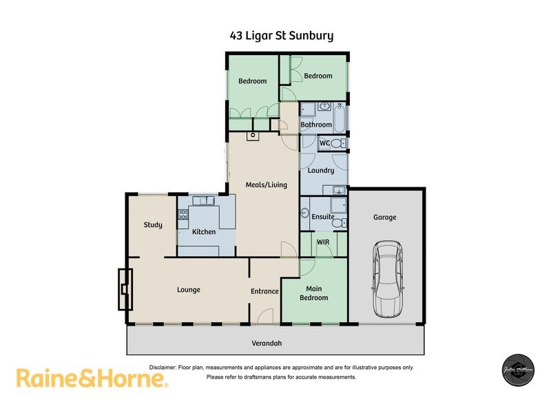 43 Ligar Street, Sunbury VIC 3429 Floorplan