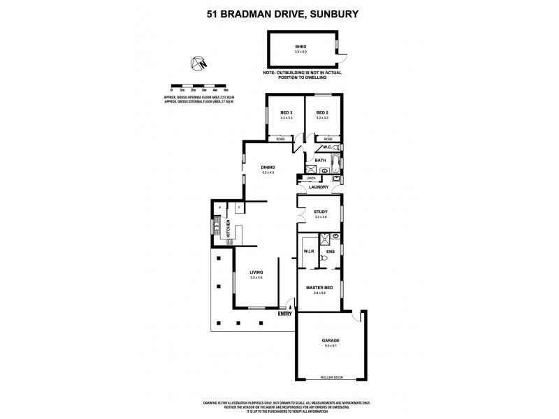 51 Bradman Drive, Sunbury VIC 3429 Floorplan