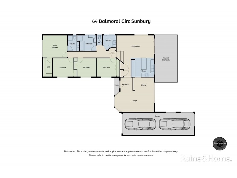 64 Balmoral Circuit, Sunbury VIC 3429 Floorplan