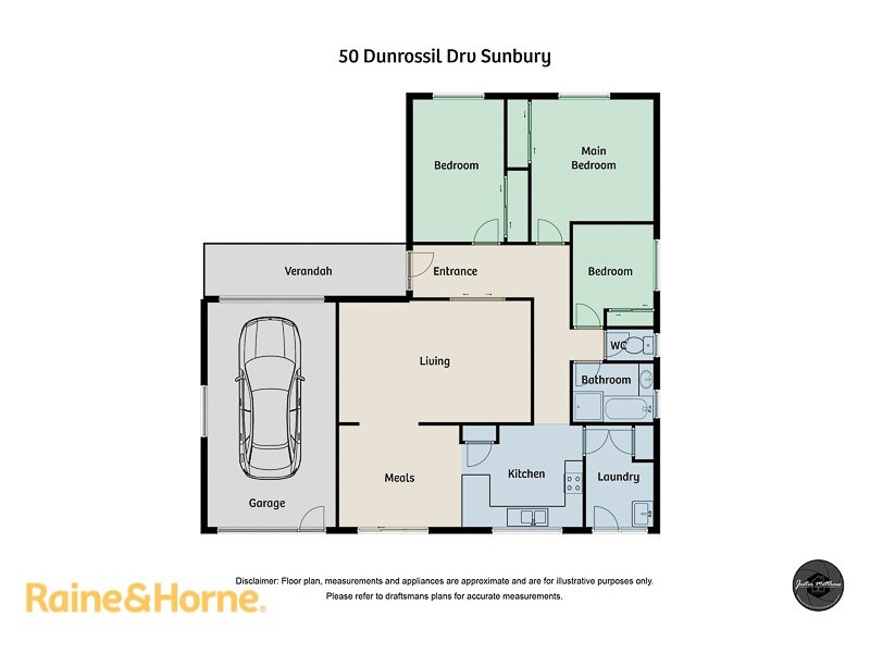 50 Dunrossil Drive, Sunbury VIC 3429 Floorplan