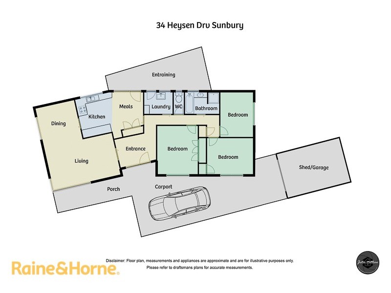 34 Heysen Drive, Sunbury VIC 3429 Floorplan