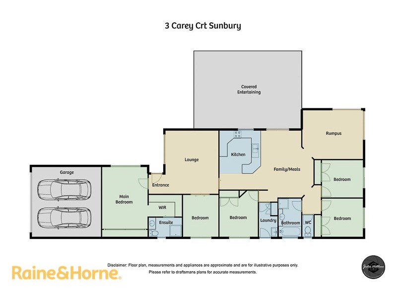 3 Carey Court, Sunbury VIC 3429 Floorplan