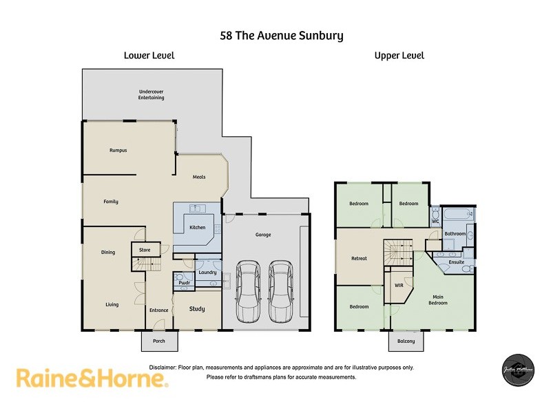 58 The Avenue, Sunbury VIC 3429 Floorplan