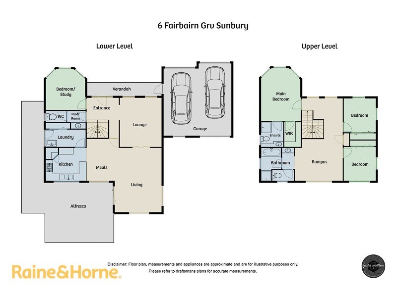 6 Fairbairn Grove, Sunbury VIC 3429 Floorplan