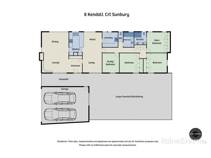 8 Kendall Court, Sunbury VIC 3429 Floorplan