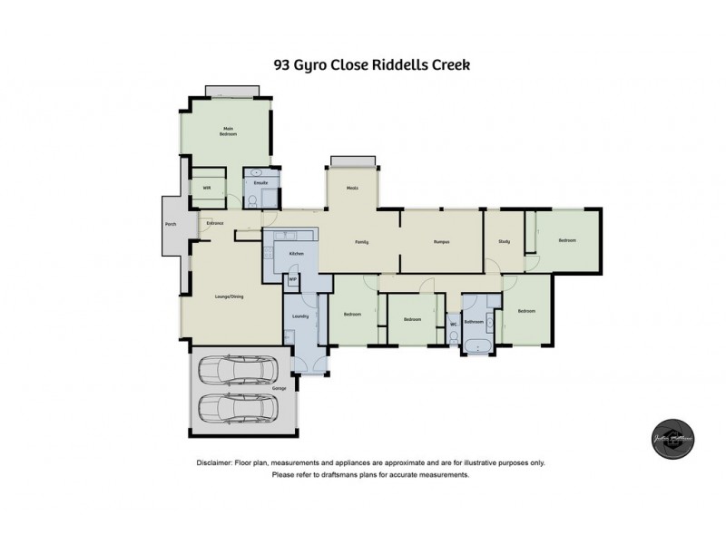 93 Gyro Close, Riddells Creek VIC 3431 Floorplan