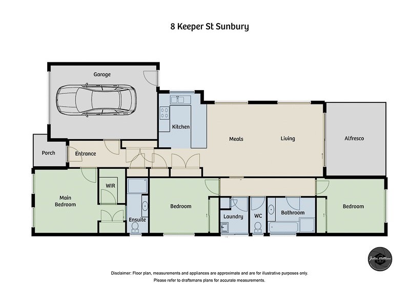 8 Keeper Street, Sunbury VIC 3429 Floorplan