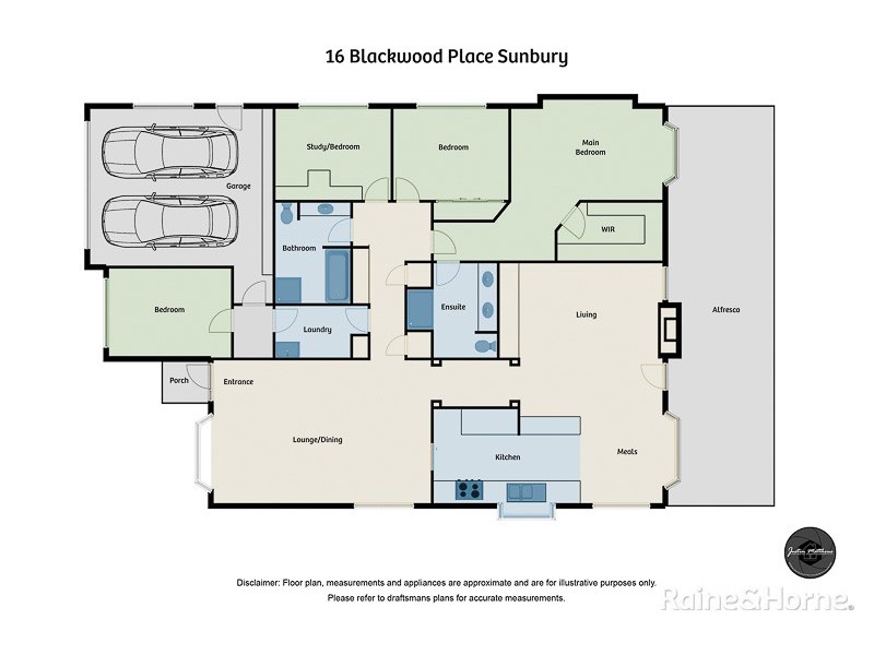 16 Blackwood Place, Sunbury VIC 3429 Floorplan