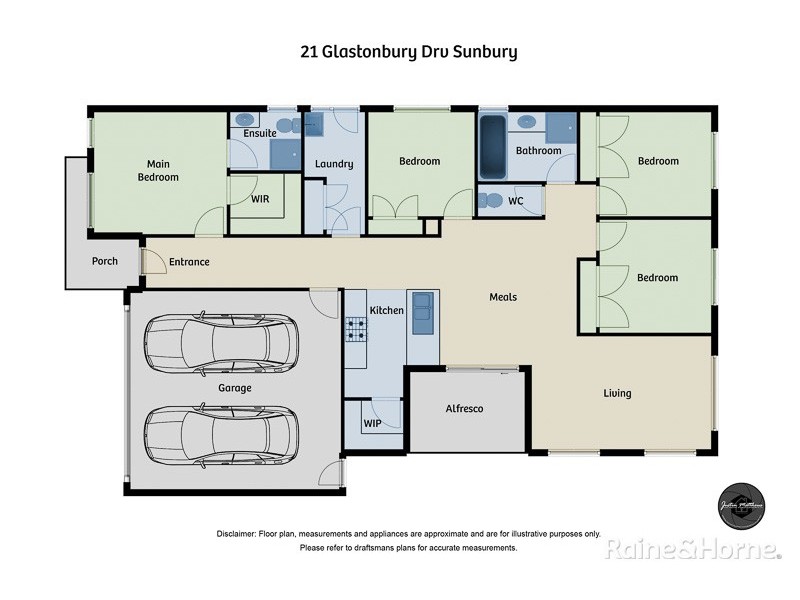 21 Glastonbury Drive, Sunbury VIC 3429 Floorplan