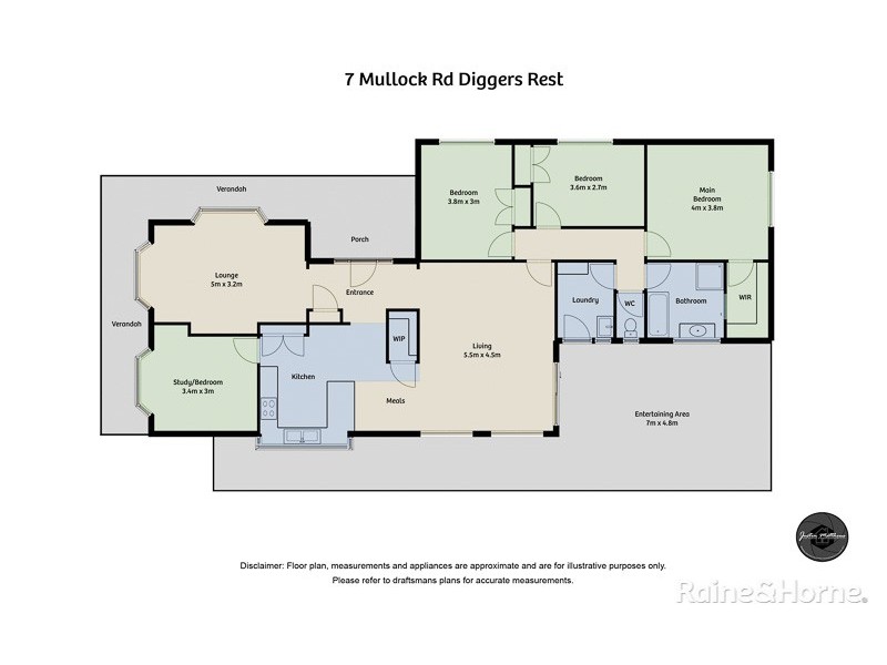7 Mullock Road, Diggers Rest VIC 3427 Floorplan